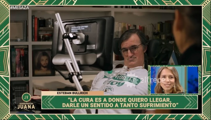 "La cura es a donde quiero llegar para darle un sentido a tanto sufrimiento" / Captura TV
