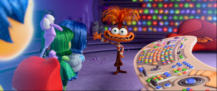 Ansiedad, nueva protagonista de la saga de Pixar.