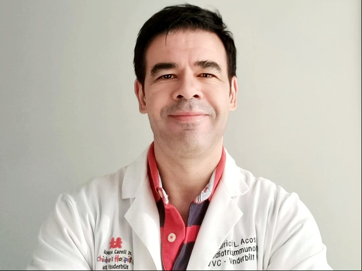 Patricio Acosta, médico e investigador del Conicet y del Hospital de Niños "Ricardo Gutiérrez".