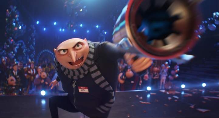 Gru, de nuevo a las andadas, y entre los más vistos.