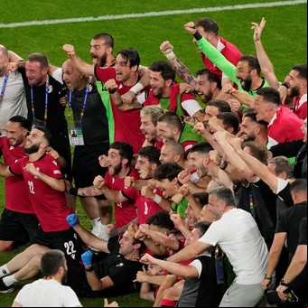 Georgia, la selección en la que (casi) todos sus jugadores lucen una tupida barba y es la revelación de la Eurocopa