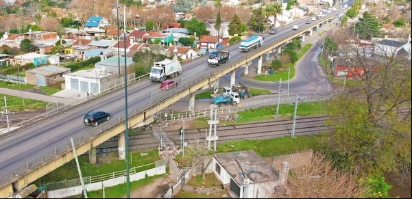 Renuevan un puente clave por el que pasan casi 22.000 vehículos por día 