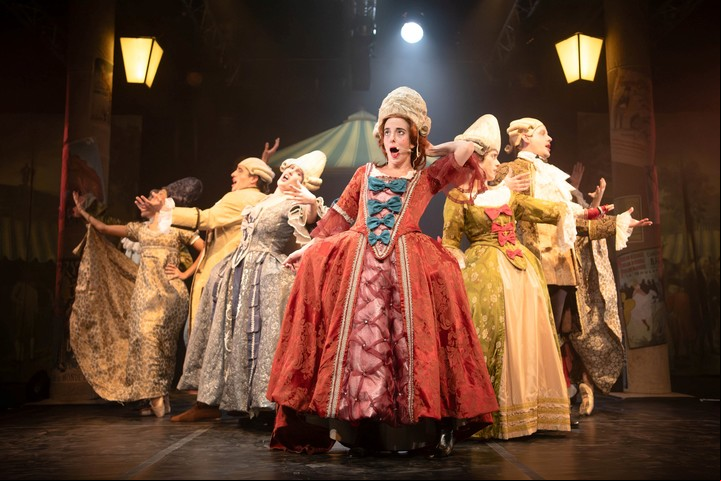 "Moliendo a Moliére", para disfrutar en el Teatro Colón. Foto: Prensa/Lucía Rivero