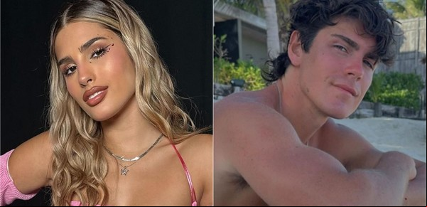 Julieta Poggio y Marcos Ginocchio, juntos: cumplió su promesa y la fue a ver al teatro