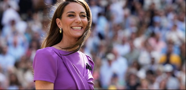 Kate Middleton, ovacionada en Wimbledon: la princesa de Gales reapareció en la final entre Alcaraz y Djokovic