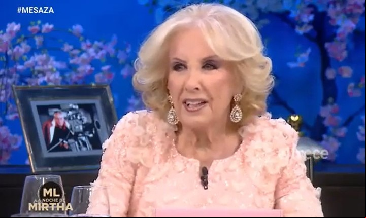 Mirtha Legrand habló, sin vueltas, sobre el problema de salud que padece. Captura TV.