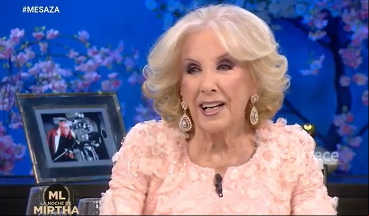 Mirtha Legrand celebró seguir activa en su profesión: "Este trabajo nuestro es milagroso. ¡Cómo ayuda!" Captura TV.