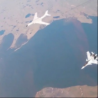 Rusia y China realizan la primera patrulla conjunta de bombarderos cerca de Alaska