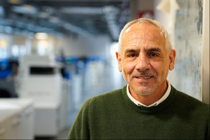 Jorge Zanabone, el hombre que trajo el Código QR a la Argentina. Foto: Maxi Failla