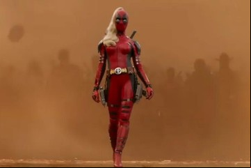 Quién es la misteriosa estrella que está detrás de Lady Deadpool en Wolverine & Deadpool