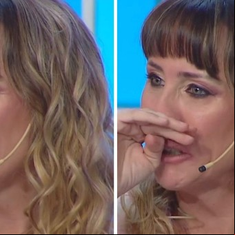 Estefanía Pasquini quebró en llanto en Cuestión de peso