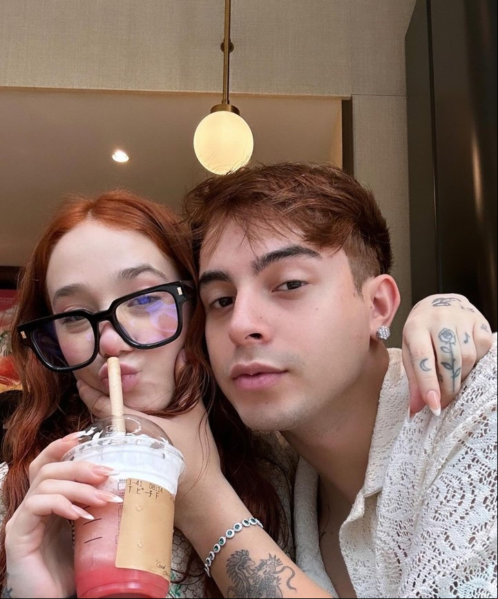Las románticas vacaciones de Ángela Torres y Rusherking en Japón. Foto: Instagram