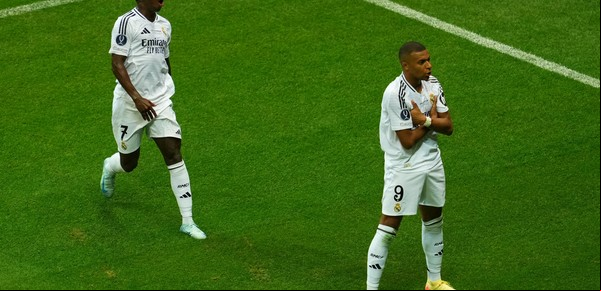 Real Madrid, otra vez campeón: Vinicius brilló y Mbappé abrió su Era con un gol para festejar en la Supercopa de Europa
