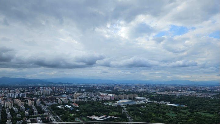 Una vista panorámica desde el punto más alto al que se puede subir en la torre. Foto: Clarín