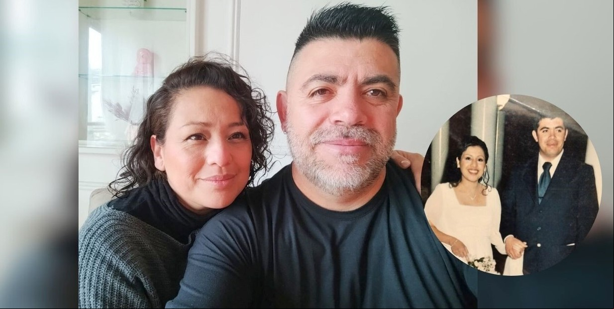 Él es sordo, ella, oyente: dos idiomas, cuatro hijas y 25 años juntos 