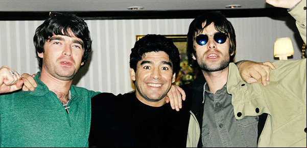 El regreso de Oasis: cuando conocieron a Maradona