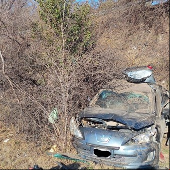 Una nena de 11 años murió tras volcar el auto en el que viajaba en una autopista de Córdoba