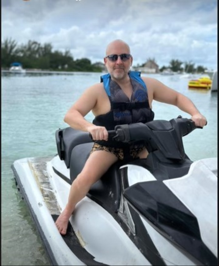 Las fotos de las soñadas vacaciones de José María Muscari junto a su hijo Lucio.