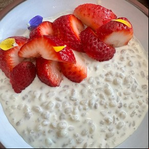 Cebada con leche