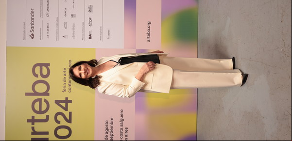 Larisa Andreani: "arteba es un milagro de continuidad dentro del panorama privado" 