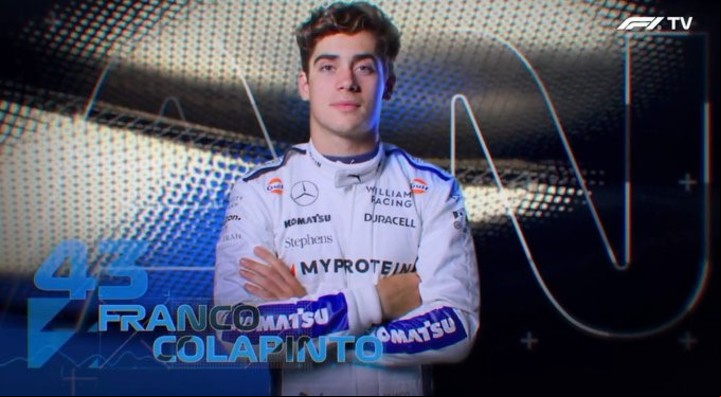 En Disney Plus se podrá seguir a Franco Colapinto en la Fórmula 1.