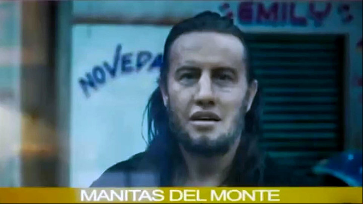 Karla Sofía Gascón, caracterizada en el rol masculino de "Manitas", el narcotraficante de "Emilia Pérez".