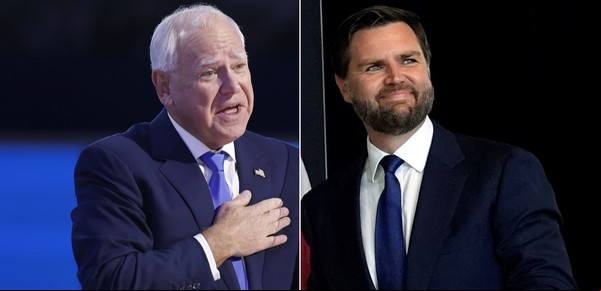 A qué hora es el debate vicepresidencial entre Tim Walz y JD Vance, rumbo a las elecciones en Estados Unidos 2024