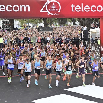 Maratón de Buenos Aires: todas las fotos de los 42k con un récord histórico de inscriptos