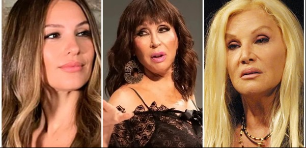 El polémico comentario de Moria Casán para calificar a Susana Giménez y a Pampita: "Mononeuronales"