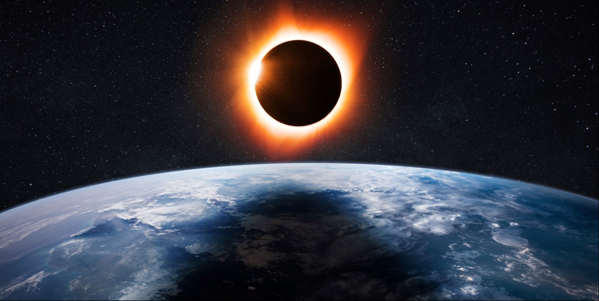 Desde la Antigüedad, los eclipses fascinan a la humanidad. Foto: ilustración Shutterstock