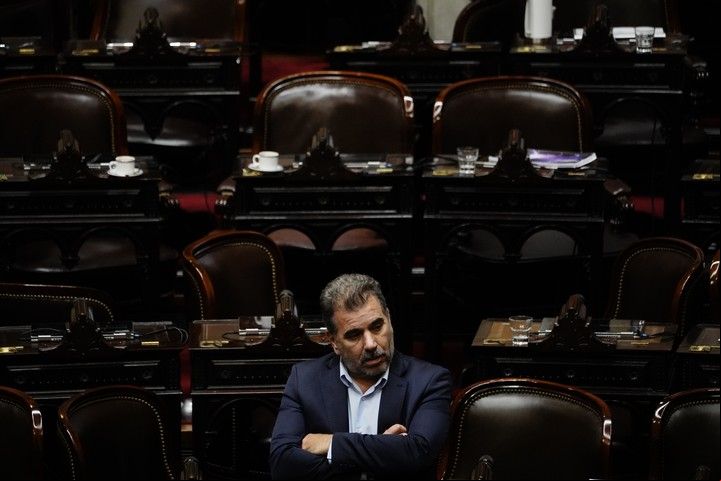 Diputados en el Congreso sesión especial por veto de Milei a la Ley Financiamiento Universitario.
Cristian Ritondo
Fotos Emmanuel Fernández - FTP CLARIN _EMA8348_1.JPG Z EFernandz Efernandez