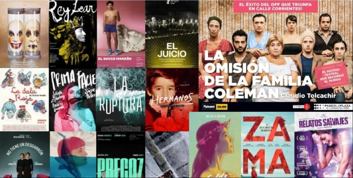 Las paredes hablan: dos muestras de afiches recuerdan a glorias del cine y el teatro