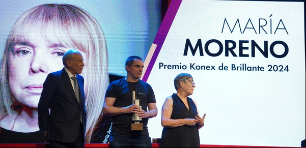 El Konex de Brillante fue para María Moreno en una fiesta de las letras y la cultura 