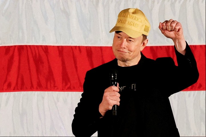 El multimillonario Elon Musk, figura destacada del gabinete de Donald Trump. Foto: REUTERS