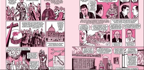 Publican como cómic la biografía del dictador Franco escrita por el hispanista Paul Preston
