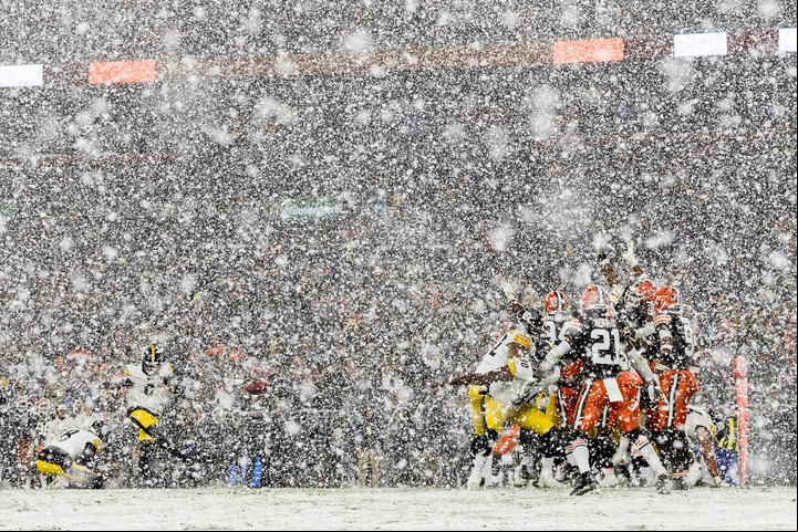 El imponente Huntington Bank Field, el estadio de los Cleveland Browns. Foto: Reuters
