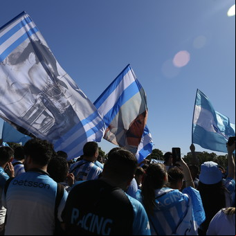 El gigantesco operativo para la final de la Copa Sudamericana entre Racing y Cruzeiro: 29 mil policías y un cordón de un kilómetro