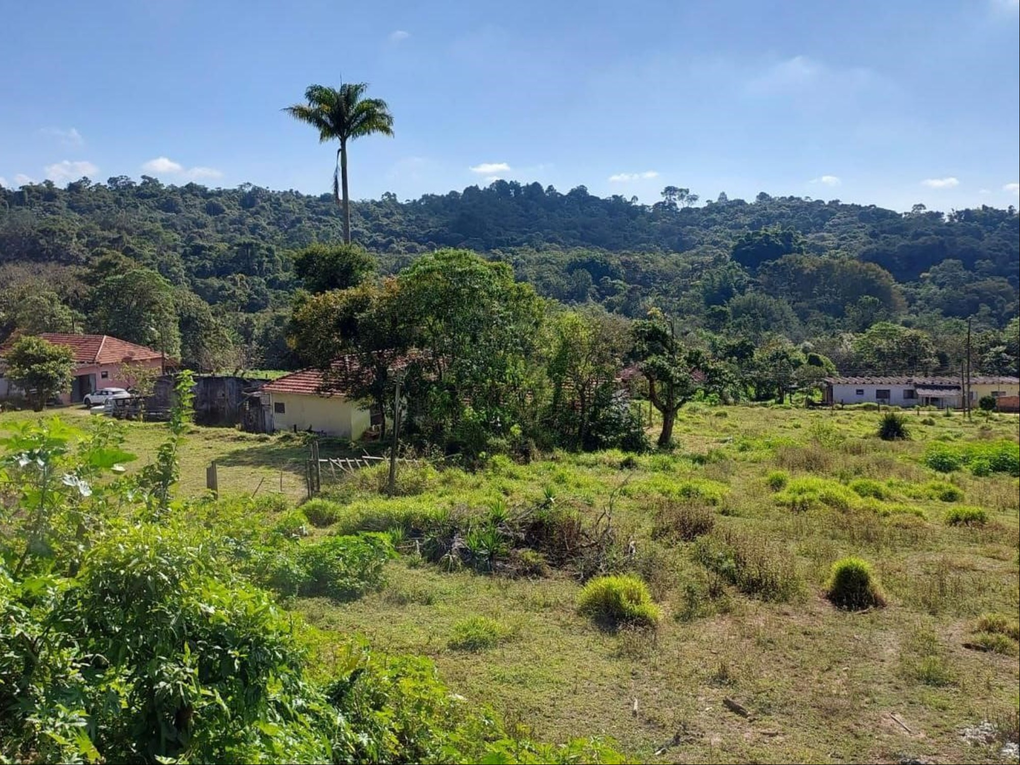 Bem Viver. La comunidad se está construyendo en un gran terreno en Mogi das Cruzes, San Pablo.