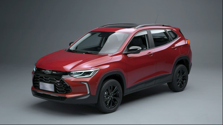 La Chevrolet Tracker, en su versión RS. La marca ofrece una financiación hasta $12.000.000.