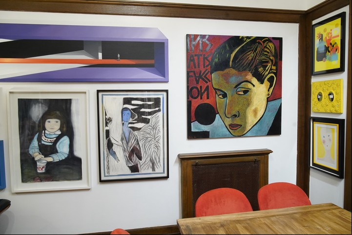 Todas sus pinturas son originales. La coleccionista dice que el arte está en su ADN.
Foto: Ariel Grinberg.
