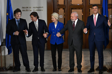 Golpeada por aranceles de Trump, ahora la Unión Europea mira al Mercosur