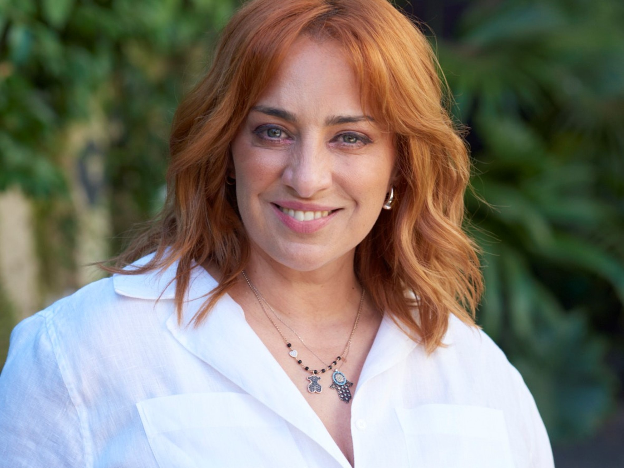 María Julia Oliván: "Cambié mi entorno y mis prioridades, pero con mucha paz". Foto: Ale López/Ed. Diana
