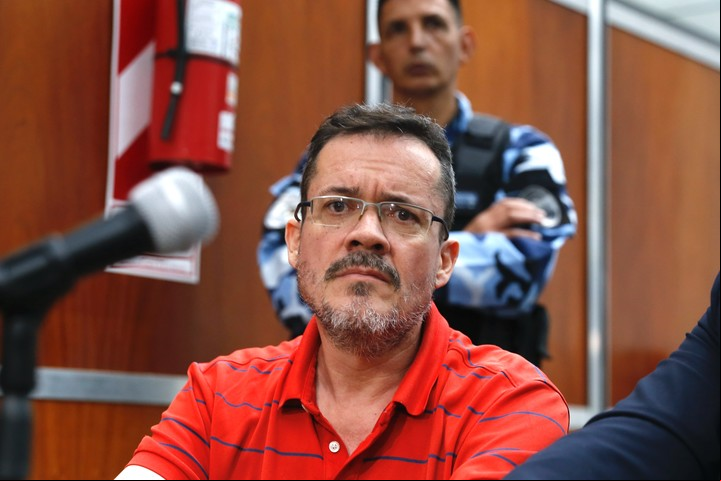Martín Del Río fue condenado a perpetua por el doble asesinato de sus padres. Foto Francisco Loureiro.