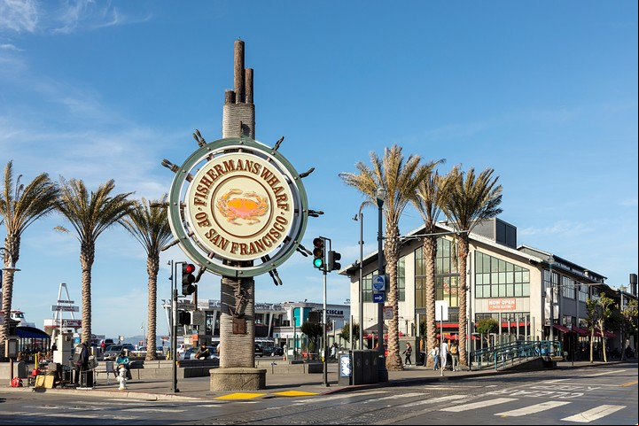 El famoso Fisherman's Wharf, en San Francisco. Foto Shutterstock