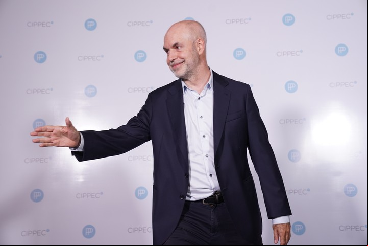 Horacio Rodríguez Larreta fue uno de los políticos cuya frase se utilizó para el experimento. Foto: Juano Tesone