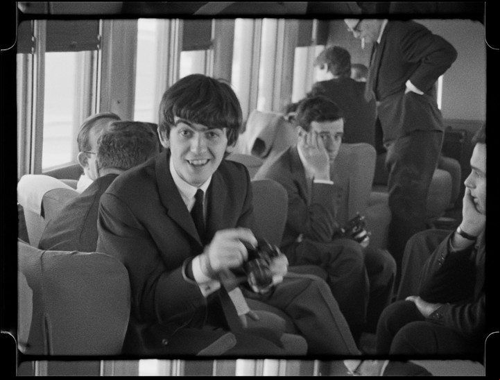 George Harrison en "Beatles 64". Disney+
