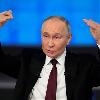 Vladimir Putin reafirma su poder, promete ganar en Ucrania y desafía a Occidente a un "duelo de misiles"