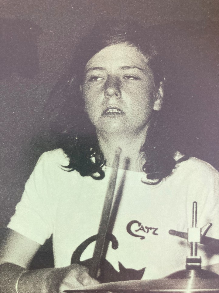 Stephanie Nuttal en su paso por Sumo, en 1981-82.