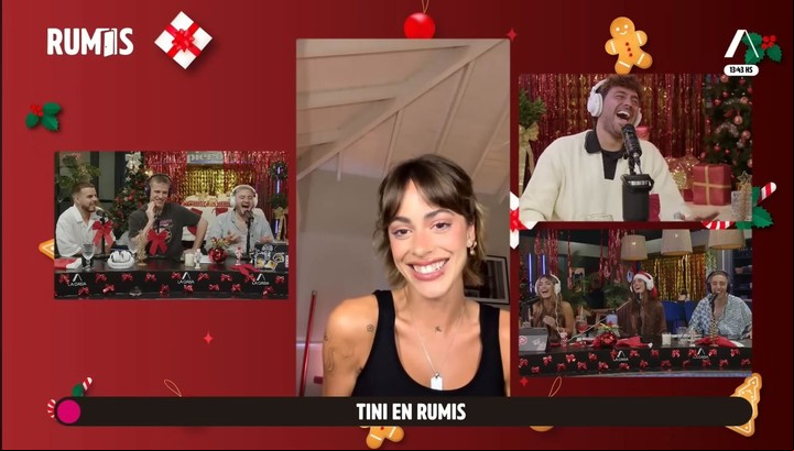 Tini Stoessel dejó entrever que está de novia con Young Miko y reveló por qué no blanquea la relación. Foto: Captura