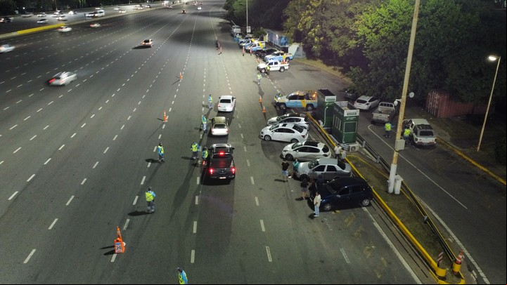 Los controles se realizaron mayormente por la madrugada.
